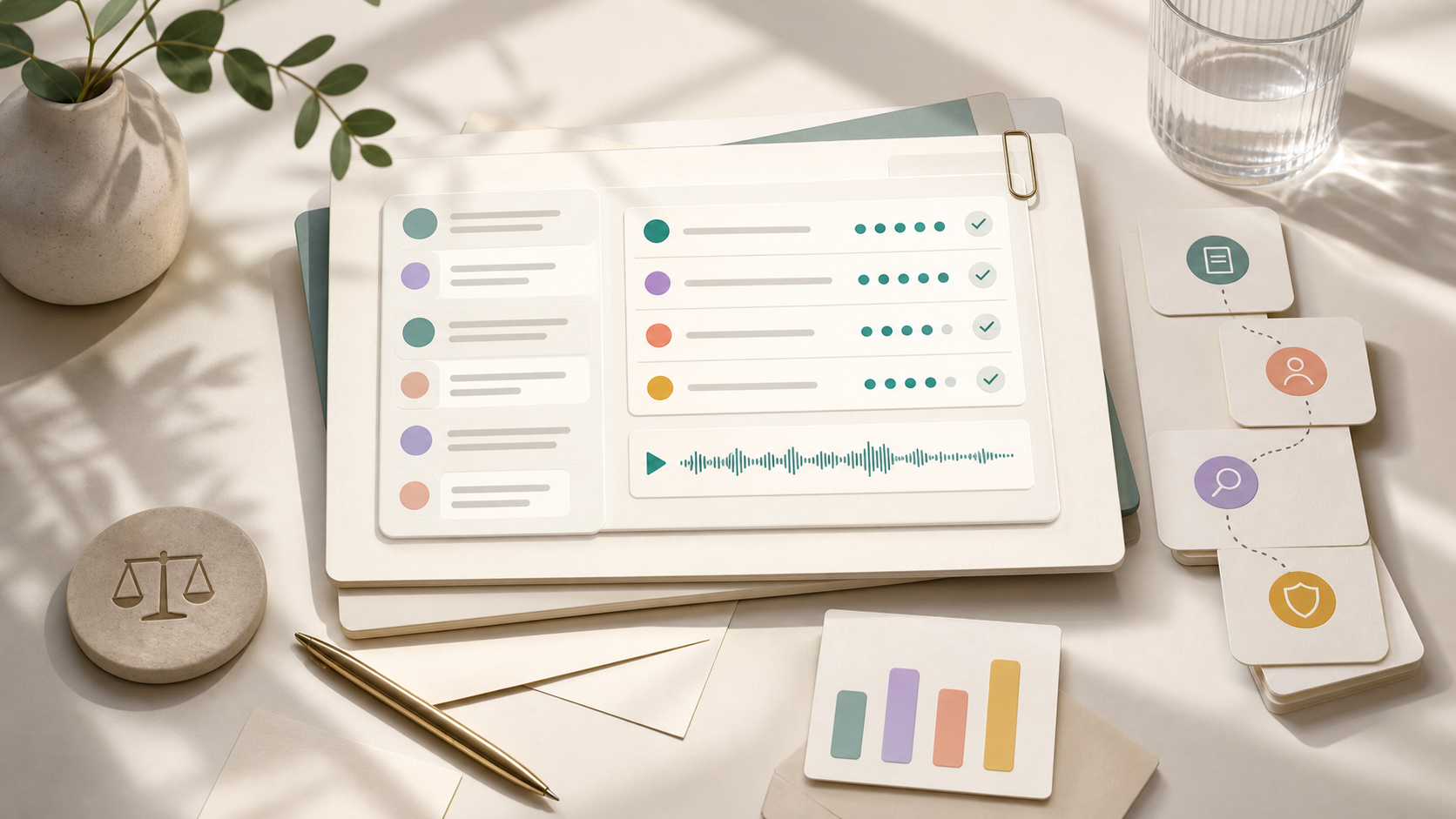 An evidence scorecard scored fairly against a role